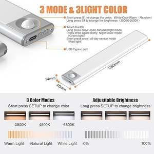 कैबिनेट रैखिक प्रकाश दीवार के नीचे एलईडी रोशनी के साथ ग्लास डिस्प्ले कैबिनेट रैखिक प्रकाश व्यवस्था - Product Image 1