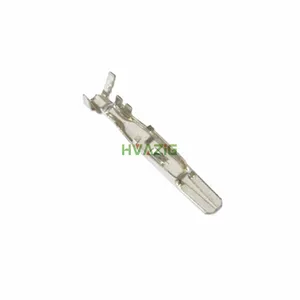 DJ611A-A4.8C automotive connector brass tin plating plugpin terminal 4.8 series waterproof housing crimp wiring terminal insert