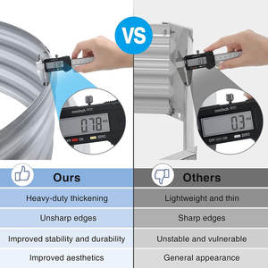 Bac à légumes surélevé modulaire en métal galvanisé 4x2x1 pied pour légumes, herbes, extérieur, patio, jardin - Product Image 3