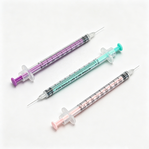 Jeringas <span class=keywords><strong>de</strong></span> Insulina Inyectables Envasadas Individualmente 29G 30G 31G <span class=keywords><strong>0.3</strong></span>/0.5/1ml 6/8mm 31Gx5/16"(8mm) - Product Image 3