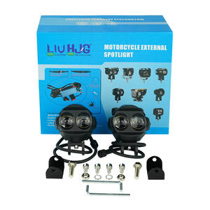 LiuHJG gran oferta diseño clásico <span class=keywords><strong>antiniebla</strong></span> blanco y amarillo intermitente motocicleta <span class=keywords><strong>luz</strong></span> <span class=keywords><strong>antiniebla</strong></span> para aventuras todoterreno - Product Image 6