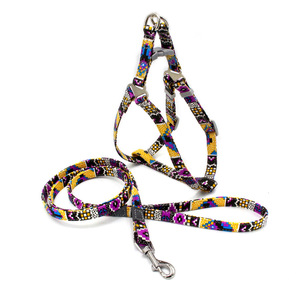 Arnés para mascotas bohemio chaleco estilo correa para el pecho del perro arnés collar de perro conjunto de correa - Product Image 3