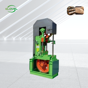 Scie verticale électrique pour la coupe de gros bûches avec lame à copeaux de bois - Product Image 1