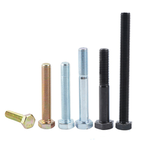 Nhà máy sản xuấ<span class=keywords><strong>t</strong></span> giá bu lông thép carbon 8.8 cấp bu lông din933 din931 Hex bu lông - Product Image 1