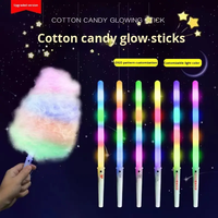Nouvelle bâtonnet lumineux droit et coloré style guimauve, 28 cm de longueur