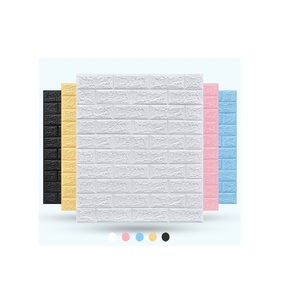 Soteng giá rẻ và dễ dàng cài đặt thiết kế không thấm nước PE Bọt xốp 3D tự dính những người khác hình nền/tấm Tường - Product Image 5