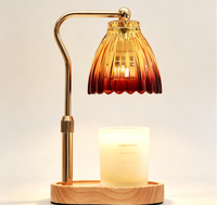 Lampe chauffe-bougie avec minuterie, cadeaux de déménagement, décoration pour nouvelle maison