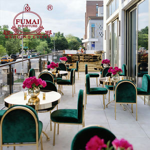 Stainless Steel Frame Restaurant Upholster <b>Velvet</b> <b>Dining</b> <b>Chair</b> - Product Image 3