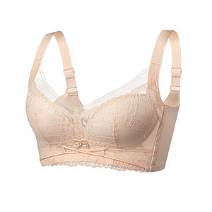 Sujetador Push-Up Ligero y Transpirable de Verano con Bordado Floral, Tirantes Ajustables y Encaje para Bustos Grandes - Product Image 6