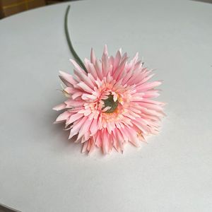 Crisantemo <span class=keywords><strong>africano</strong></span> artificial Francia arreglo de flores PU Lotte decoración de paisaje adornos - Product Image 6