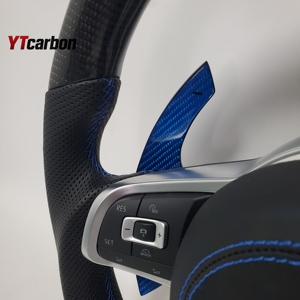 YTcarbon per il trasportatore Amarok <span class=keywords><strong>T6</strong></span> Multivan <span class=keywords><strong>Caddy</strong></span> Upgrade a R stile Custom reale in fibra di carbonio volante - Product Image 5