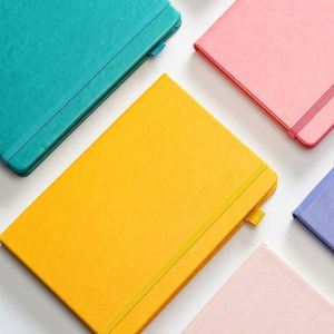 Personalized Promotional Customized Hardcover Debossed Lined <b>Journal</b> Notebook Binding Elastic Strap Book With Logo - Product Image 2