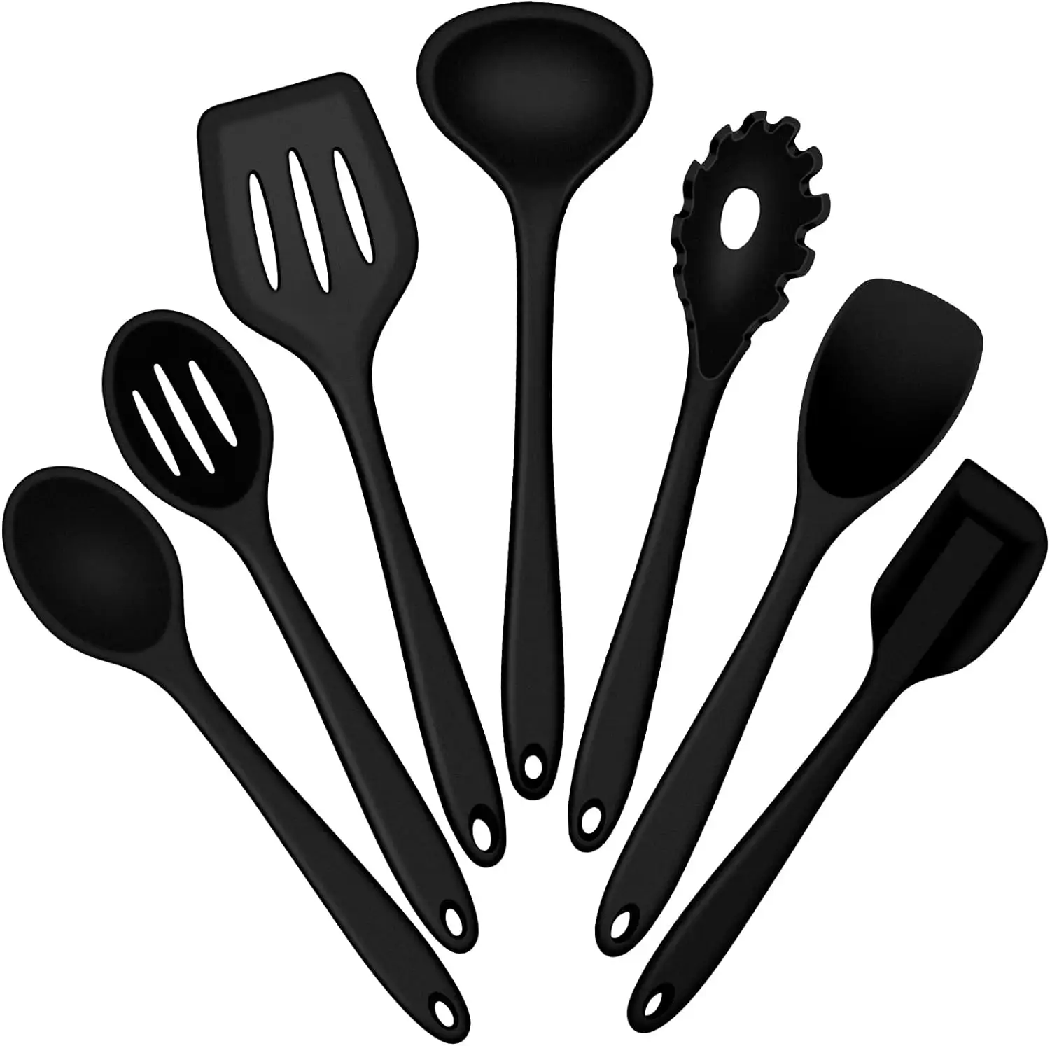 Bán buôn Công cụ nấu ăn đồ dùng nhà bếp phụ kiện chịu nhiệt Nylon Non-Stick Silicone đồ dùng nhà bếp thiết lập