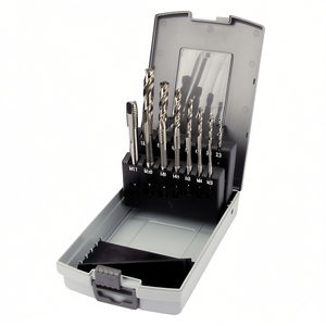 Juego de Machos y Terrajas de 14 Piezas Métricas con Estuche para Trabajos en Metal - Product Image 3