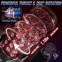 Masturbador Automático para Hombres, Máquina de Succión Oral y Vaginal, Vibrador de Pene, Juguete Sexual para Hombres, Copa de Masturbación, Vagina de Bolsillo