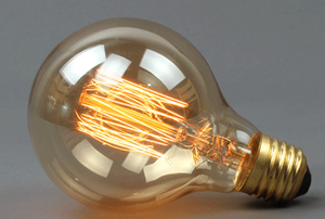 Ampoules décoratives de style Edison vintage G80 220V-240V 40W, <span class=keywords><strong>filament</strong></span> de <span class=keywords><strong>carbone</strong></span>, base en laiton, verre, dimmable, IRC 80, pour usage domestique - Product Image 5