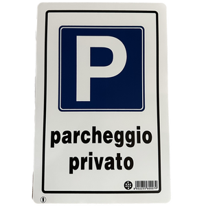 Señal de estacionamiento privado de 20x30 cm, herramienta de torneado esencial para una dirección clara - Product Image 1