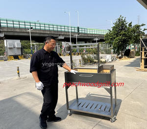 YGST1000B Argentina/Gaucho/Santamaria Parrilla de barbacoa para cocina al aire libre o patio para uso doméstico - Product Image 2