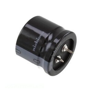 ตัวเก็บประจุแบบมีรูสำหรับ220 uF ฝาปิด LQS2G221MELB25ของแท้20% uF 400V - Product Image 1
