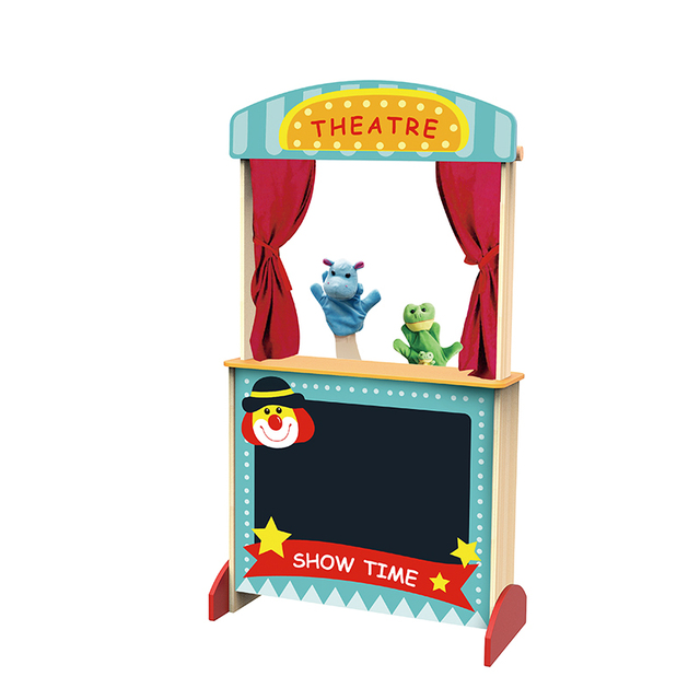 2024 New Design Theater Center and Kiosk Wooden Toy for Children