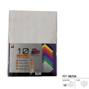 CARTULINA A4 10 HOJAS 185 G/M2 COLORIDA PARA ARTESANIA - Product Image 3