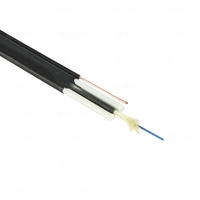 Cable de Fibra Óptica Universal de Alta Calidad para Interiores y Exteriores, Cable Ftth de 1-12 Núcleos