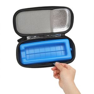 Factory Wholesale Custom Mini Eva Insulin Cooler Bag for Insulated Medication Travel Bag With Temperature Display - Product Image 3