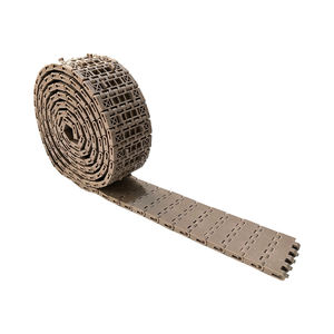Nastro trasportatore diritto modulare in plastica 1600 basso attrito, funzionamento regolare, compatibile con i pignoni Standard - Product Image 1