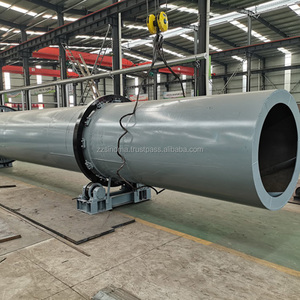 China Easy to Transport High Capacity 70-90tph Single Cylinder Drum Rotary Dryer for Ore Material Drying - Product Image 4