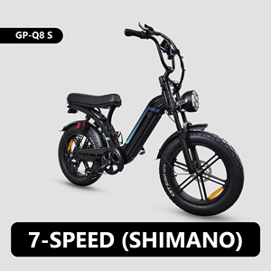 Vélos électriques rapides Greenpedel avec pédales de vélo, vélo électrique à pneus larges, moteur à moyeu sans balais 48V, vélos électriques 500W - Product Image 4