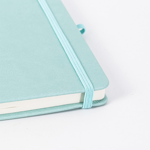 Carnet ligné <span class=keywords><strong>A5</strong></span>, journal professionnel, couleur unie, vert, <span class=keywords><strong>bloc</strong></span>-notes avec marque-page, bande élastique, papeterie de bureau - Product Image 3