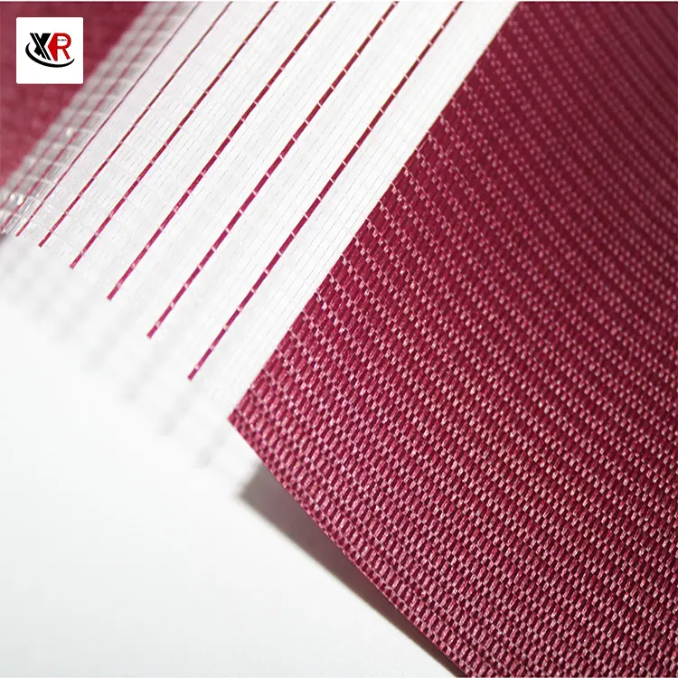 Blackout Many Color 100% Polyester China Cheap Semi-Blackout Roller Zebra Blinds Fabric