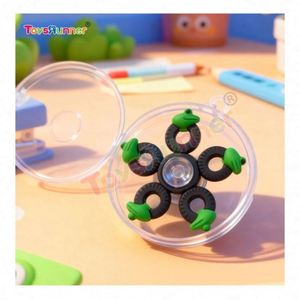 High-Grade Plastic Silent Fidget Spinner Non-Toxic Anti-Slip Sensory Cube Sturdy Desk Top Focus Enhancer Adults Kids Babies - Product Image 2