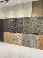 Fabricant chinois de panneaux en pierre PU, carreaux de revêtement en pierre, panneaux muraux en pierre artificielle PU, panneaux muraux 3D