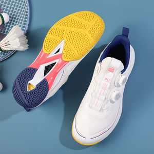 Carbon Plate <b>Badminton</b> Shoes Unisex Mesh Upper Rubber Outsole Anti-Slip Breathable Summer Sport Shoes - Product Image 3