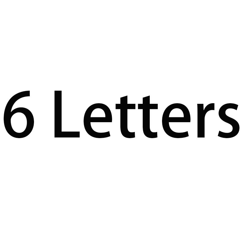 6 lettres