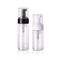 100ml 120ml 150ml 200ml Blanc Noir Or Mousse Pompe Bouteilles Shampooing Bouteille Lash Rechargeable Liquide Nettoyant Pour Le Visage Bouteille Moussante