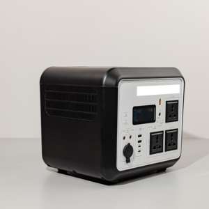 휴대용 <span class=keywords><strong>1200W</strong></span> <span class=keywords><strong>UPS</strong></span> 발전소 고속 충전 1500W Lifepo4 배터리 지원 태양 전지 패널 입력 순수 사인파 인버터 - Product Image 1