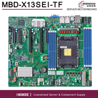 Carte mère de serveur MBD-X13SEI-TF à socket unique LGA-4677 pour processeur Intel Xeon Scalable 4e/5e génération C741 8xDDR5 RDIMM IPMI double LAN 10GbE