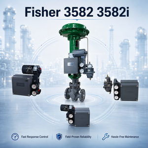 Fisher 3582 3582i Pneumatic Control Valve Positioner OEM Industrial Automation System <b>Linear</b> <b>Actuator</b> Valve Controller Supplier - Product Image 1