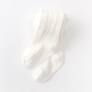 Medias de bebé ricas en algodón de colores lisos personalizadas <span class=keywords><strong>para</strong></span> niñas pequeñas recién nacidas, medias cálidas de algodón suave de punto sólido <span class=keywords><strong>para</strong></span> bebés - Product Image 5