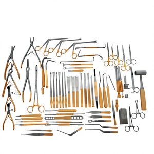 Kit d'instruments de chirurgie orthopédique : rétracteur en carbure de tungstène, mallette, ostéotome, kit de réparation clinique des fractures - Product Image 1