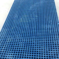 Caillebotis composite GRP FRP Plancher de passerelle en maille de fibre de verre en plastique renforcé de fibre de verre