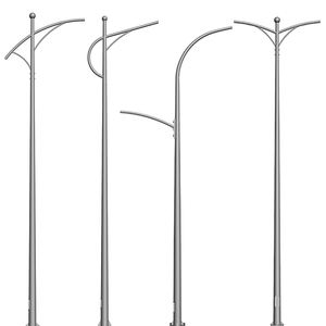 निर्माता मुक्त डिजाइन 3 मीटर 5 मीटर 6 मीटर 8 मीटर 10 मीटर 12 जस्ती स्टील गार्डन आउटडोर लैंप - Product Image 1