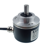 Encoder Rotary Absolut 12 Bit Murah Baru, Putaran Tunggal, Poros Solid 10mm, Encoder Absolut Magnetik, RS485 Modbus RTU