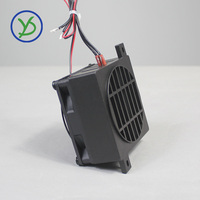 Chauffage électrique thermostaté PTC YIDU 100W 24V avec ventilateur, élément chauffant pour incubateur d'œufs 106*80mm