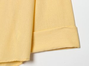 <span class=keywords><strong>Blusa</strong></span> de Algodón Básica para Mujer, Corte Holgado, Color Sólido, Cierre de Botones, <span class=keywords><strong>Manga</strong></span> Ancha, Cuello Camisero - Product Image 6