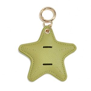 Fashion Lovely PU Leather Fruit Shaped Glasses Clip Holder <b>Cute</b> Bag Charm Keychain Portable <b>Sunglasses</b> Storage Travel Accessory - Product Image 4