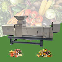 Furui Hoge Kwaliteit 3000kg/u Organische Groente Ananas Appel Fruit Voedselresten Spirale Pers Persende Ontwateringsmachine