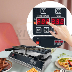 Máquina Comercial para Hacer Waffles Cuadrados Antiadherente, Totalmente Automática, para Hacer Waffles de Huevo y Panqueques - Product Image 5